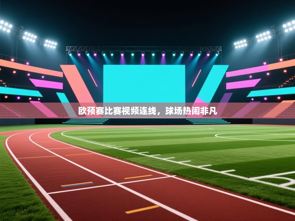 欧预赛比赛视频连线，球场热闹非凡