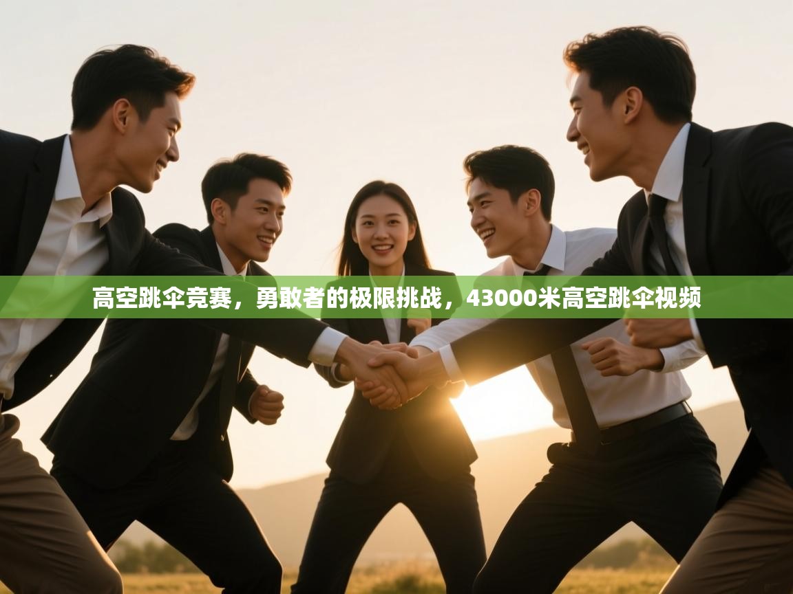 高空跳伞竞赛,勇敢者的极限挑战,43000米高空跳伞视频 第1张